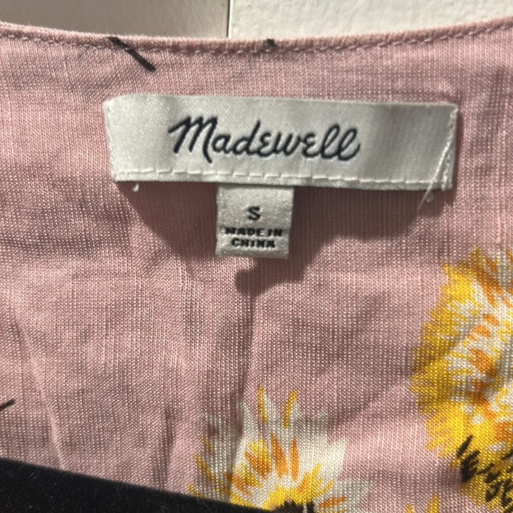 Dutch dandelions Madewell top - Picture 4 of 6